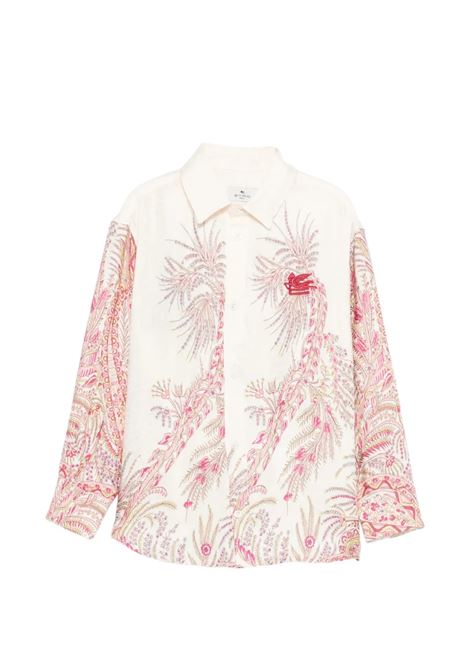 Camicia con stampa paisley ETRO KIDS | GY5P10 S0221106RS